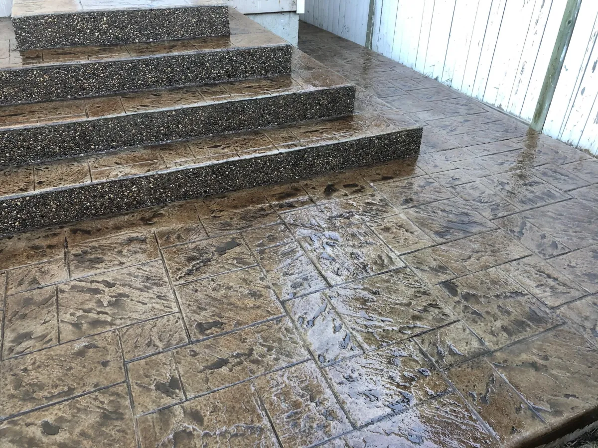 concrete stairs