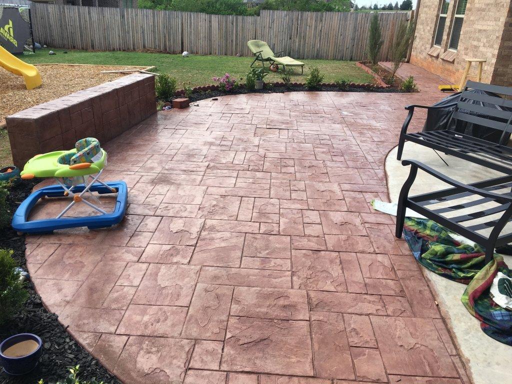 stamped Concrete Patio