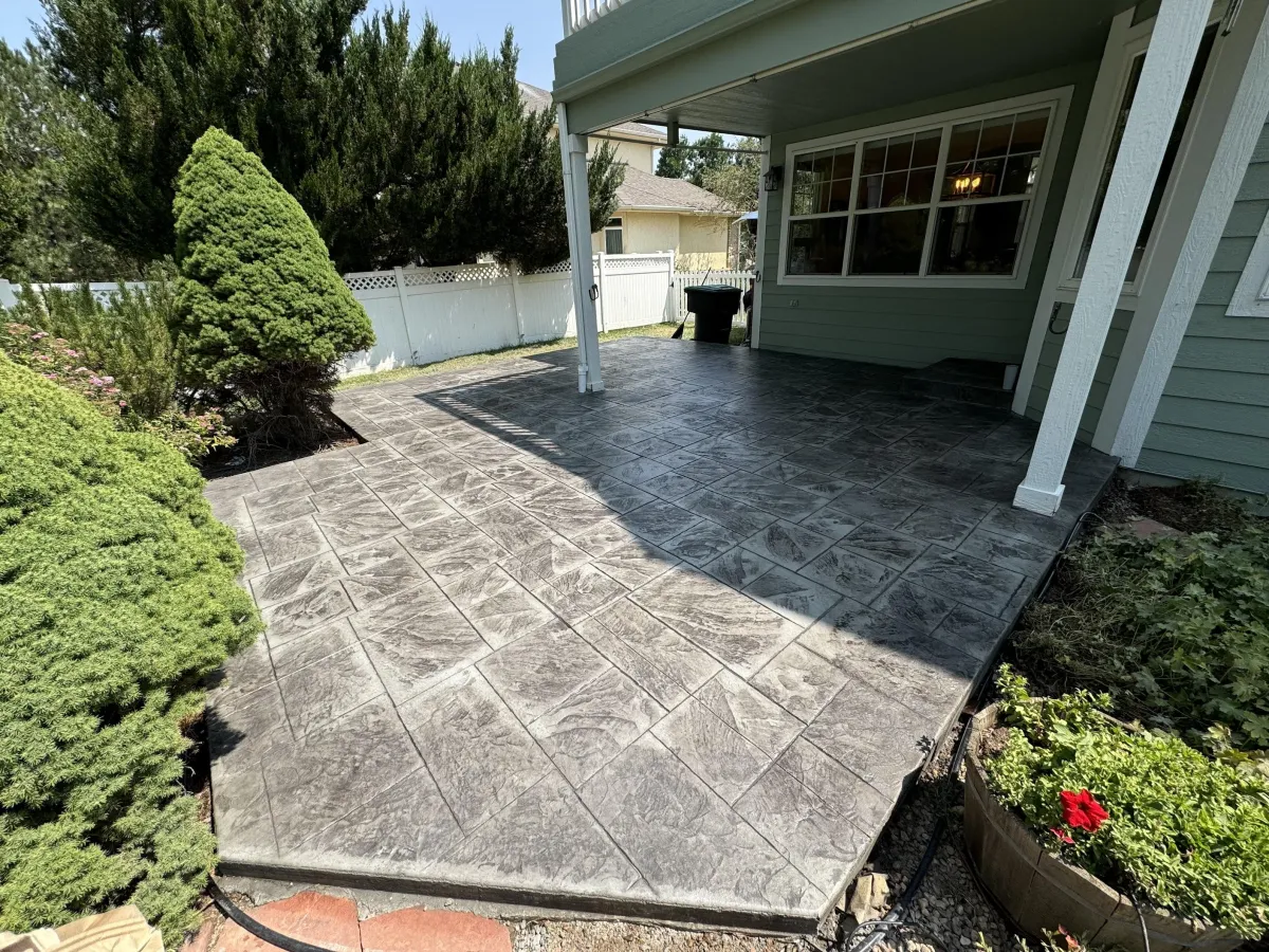 Concrete patios
