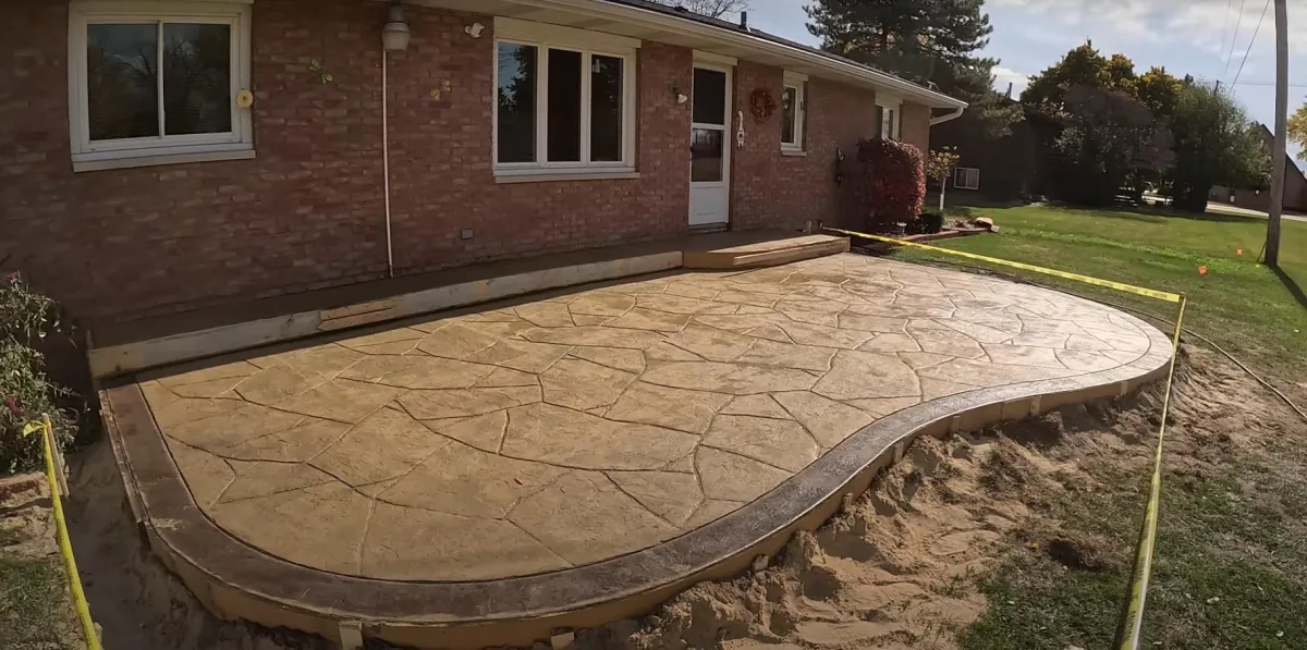 stamped Concrete Patio