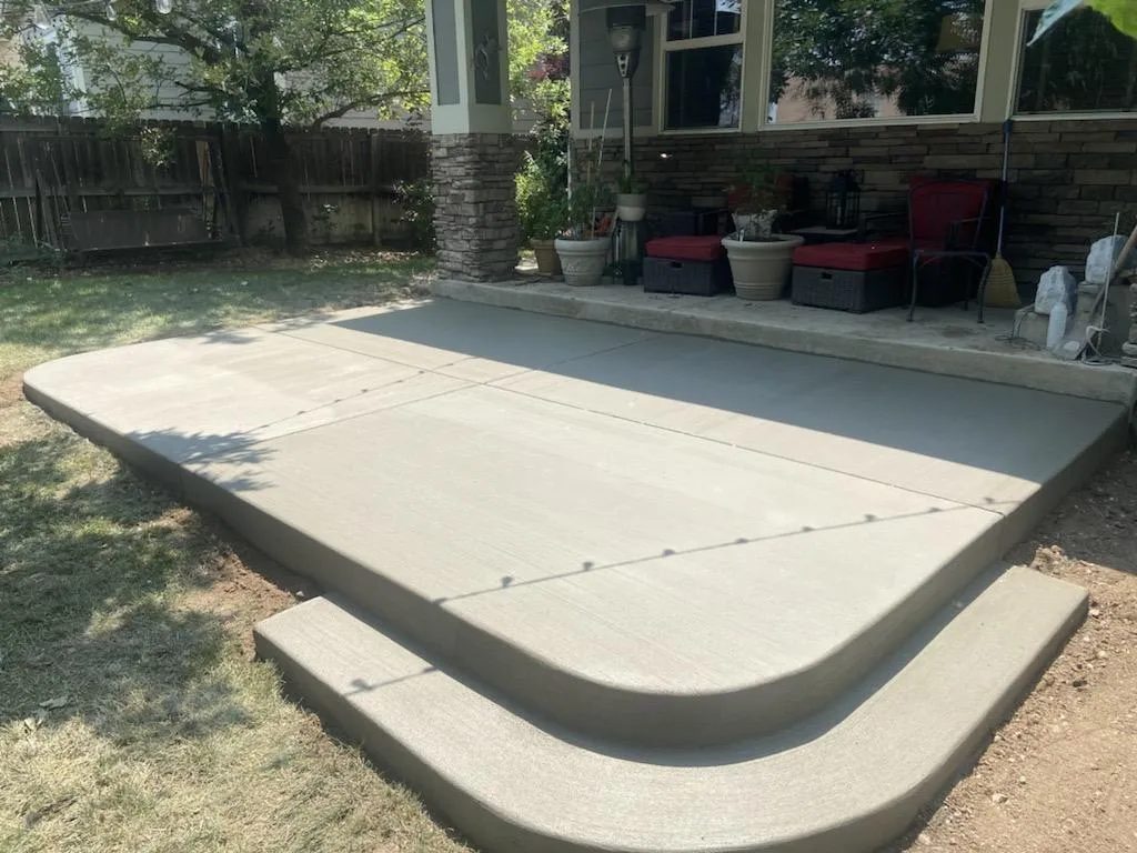 Concrete Patio