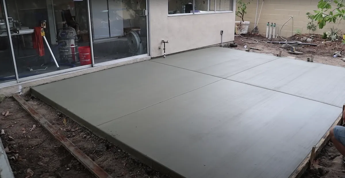Concrete Patio