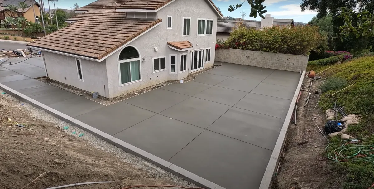 Concrete Patio