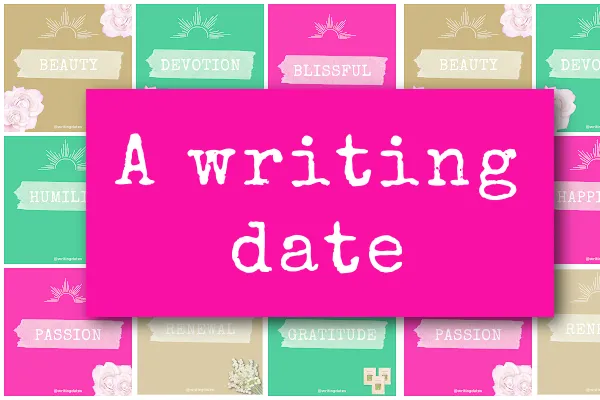 a writing date