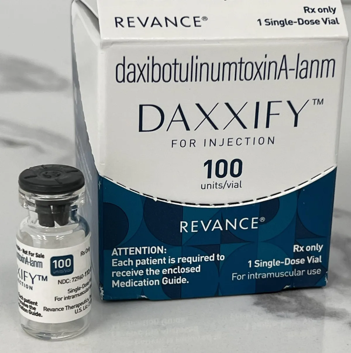 Daxxify, bottles, injectables, med spa