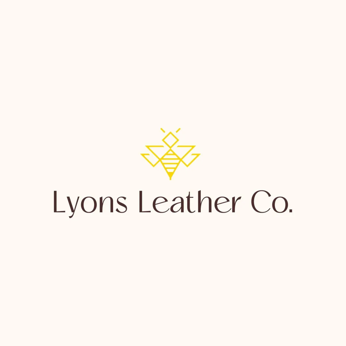 lyons leather co logo