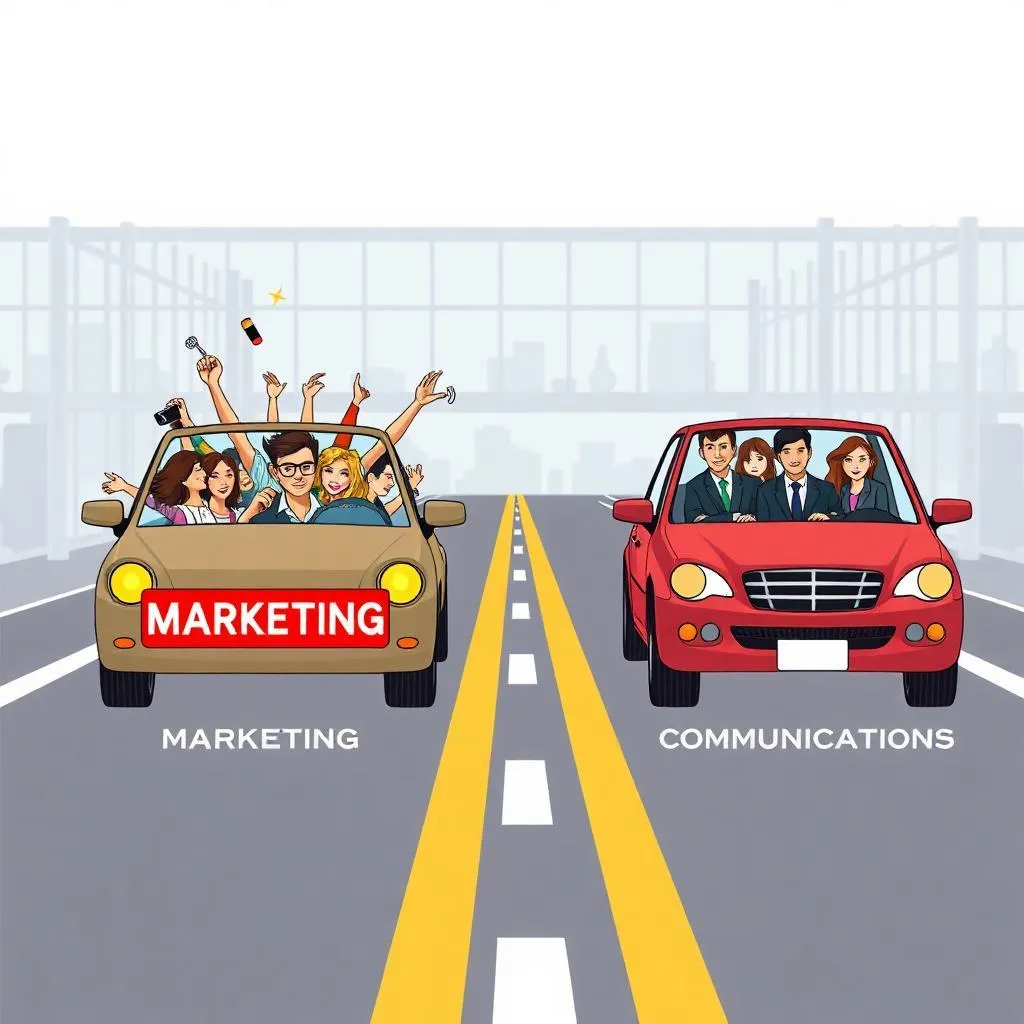 Naive Confusion: Why Marketing and Communications Must Stay in Their Own Lanes