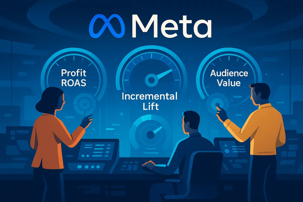 Meta’s New AI Ad Goals: Profit-Based ROAS & Incremental Lift Explained