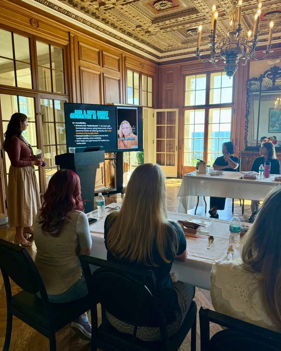 PR Shield Studio founders Cyndee Harrison and Rachael Amato — digital PR and reputation experts helping small businesses grow visibility and trust.