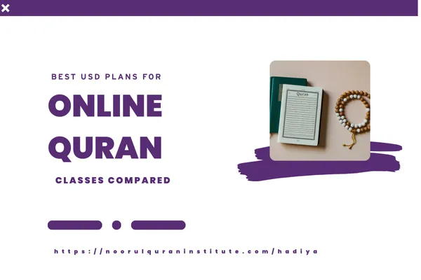 Image showing USD dollars representing online Quran class pricing plans
