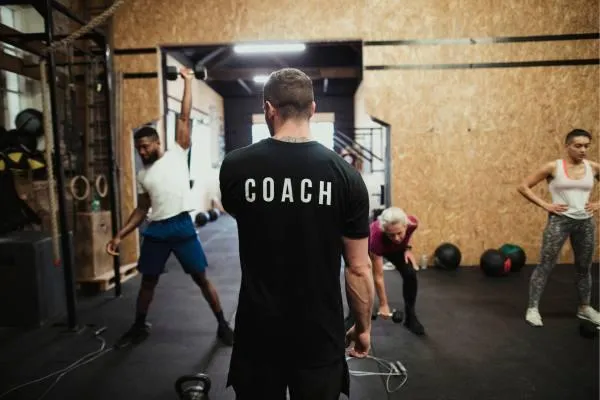Personal Trainer in München in Aktion