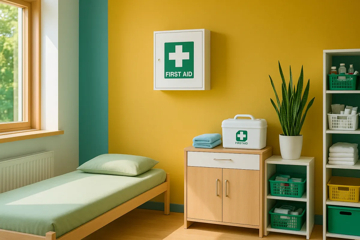 Is Your First Aid Kit (and Room) Up to Standard?