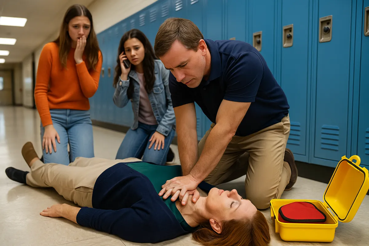 A Real School Emergency