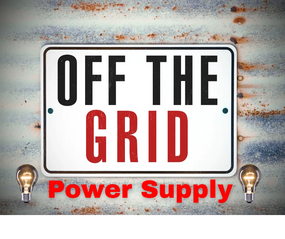 Backyard Off-Grid Power Supply