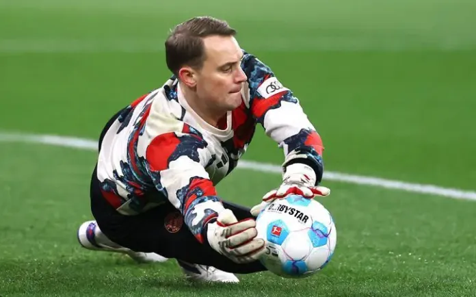 Neuer Warm up