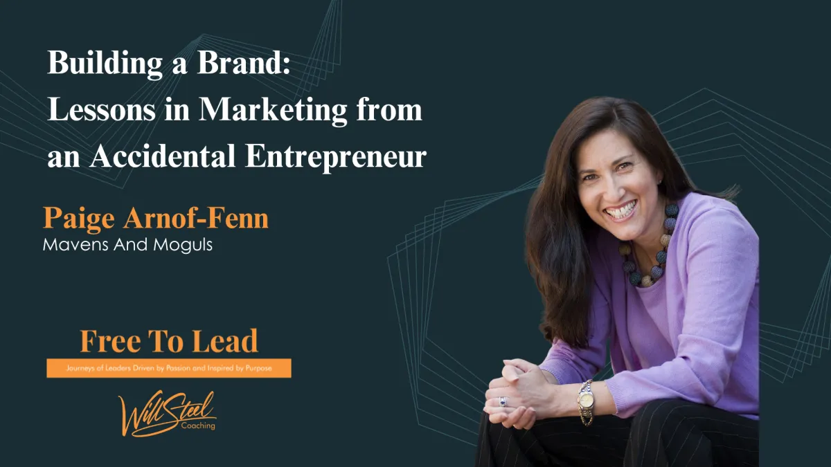 Building a Brand: Lessons in Marketing from an Accidental Entrepreneur