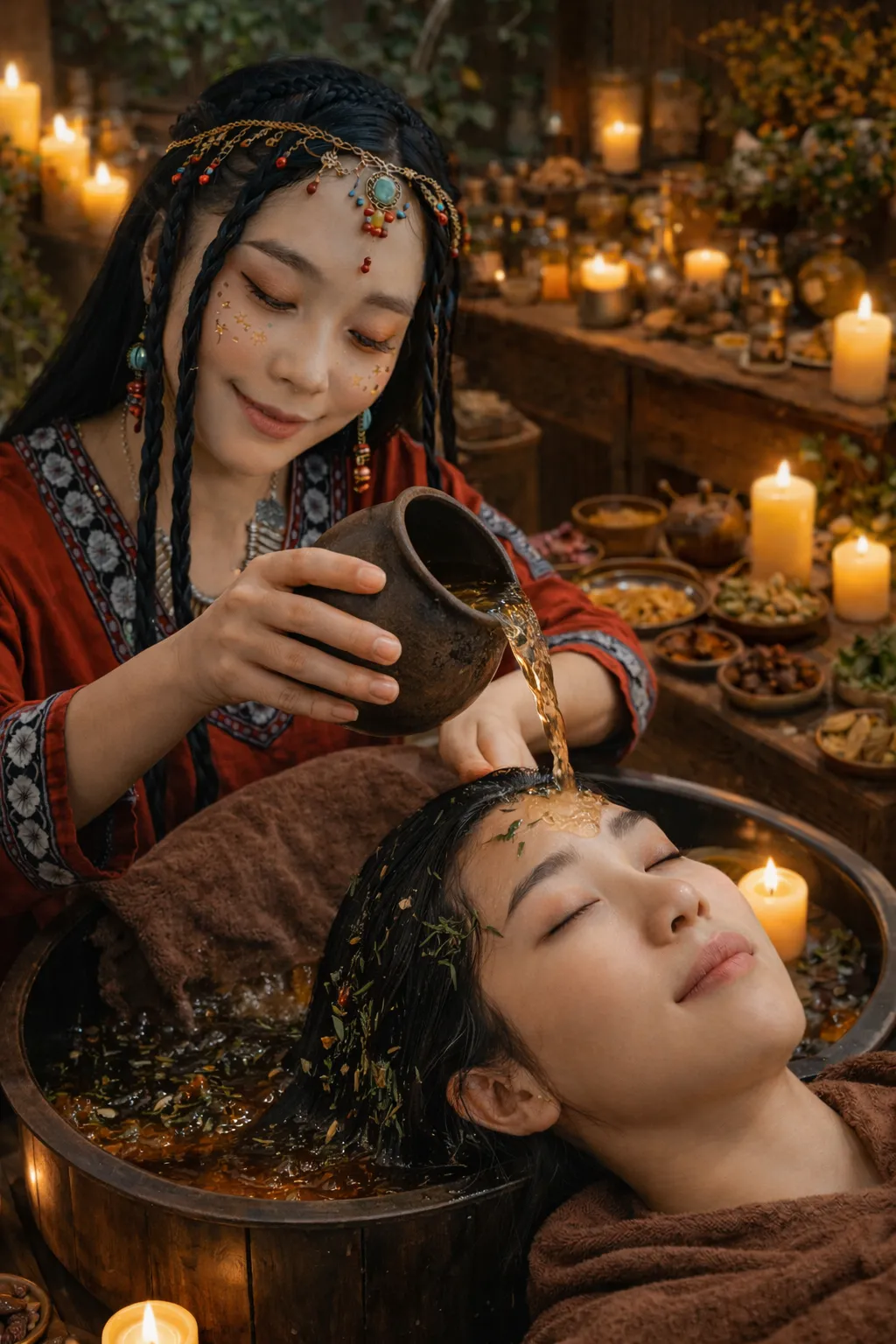 Gội đầu dưỡng sinh Ocean Park Gia Lâm