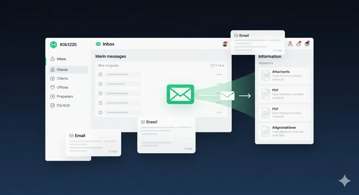 Work Without a Portal: Clients Email, You Run Everything From One Hub