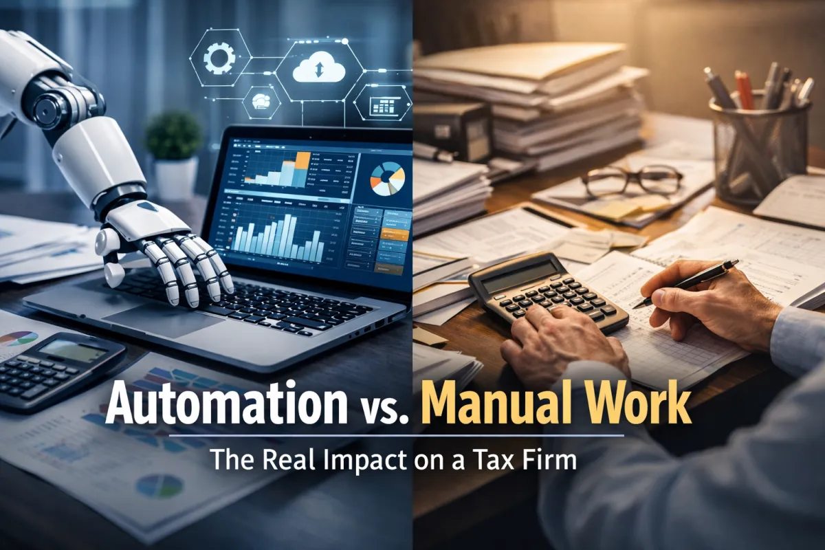 Automation vs Manual Work in Tax Firms: Real Operational Impact