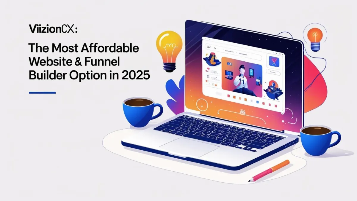 VizionCX: The most affordable Website & Funnel Builder option in 2025