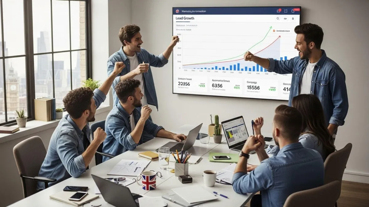Case Study: How Automated Marketing Helped a UK Startup 10x Leads
