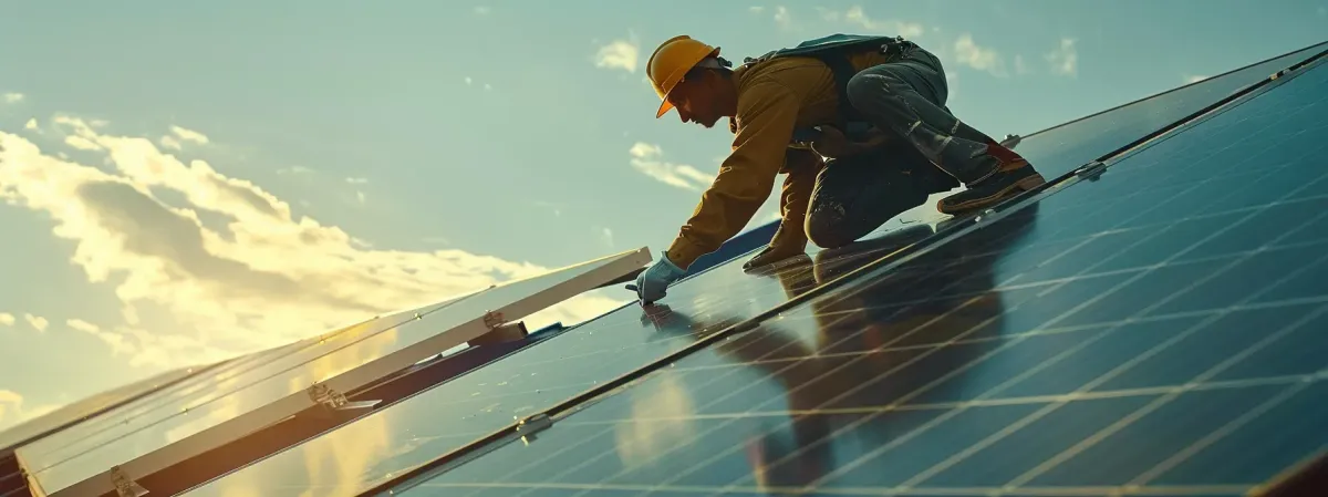 professional cleaning solar panels in the las vegas sun