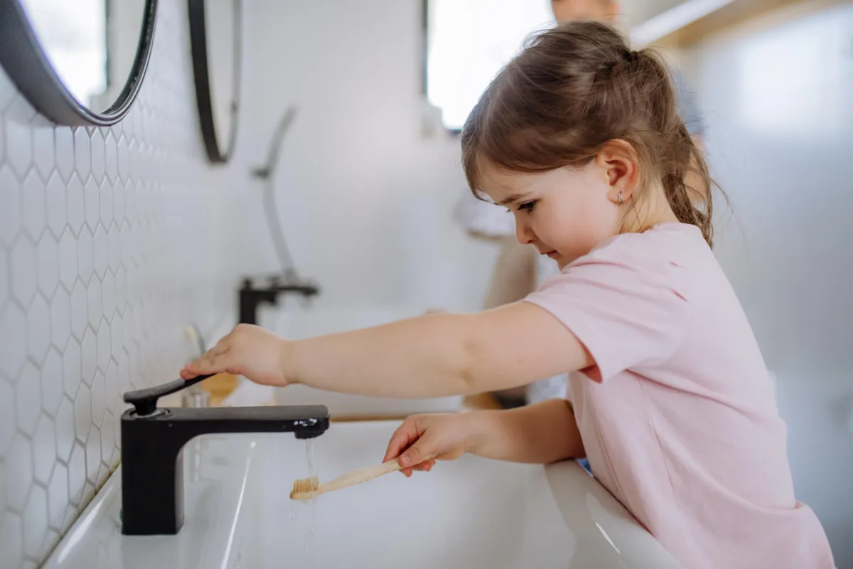 How to Create a Kid-Friendly Bathroom That Stands Up to Use