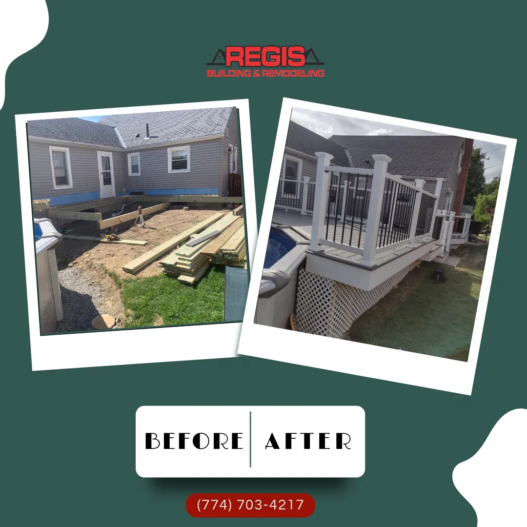 Home renovation project by Regis Building & Remodeling in Massachusetts