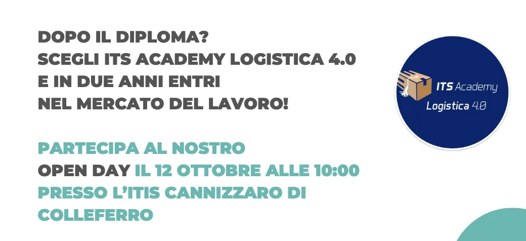 PARTECIPA AL NOSTRO OPEN DAY IL 12 OTTOBRE ALLE 10:00