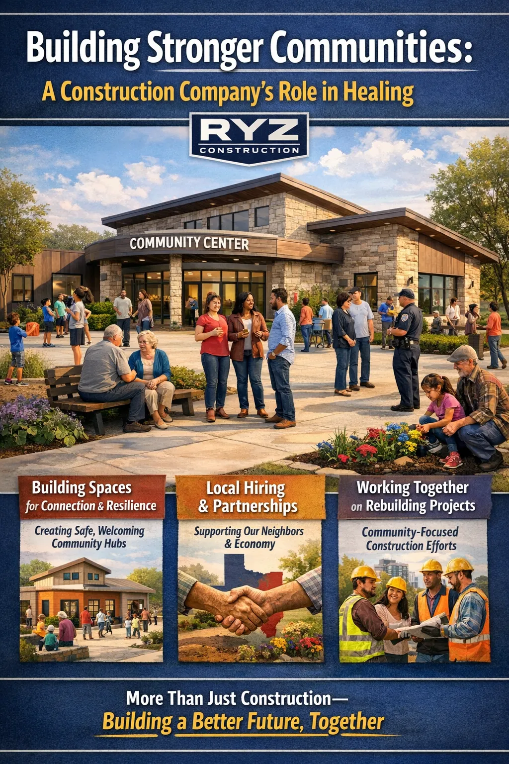 Building Stronger Communities: A Construction Company's Role in Healing