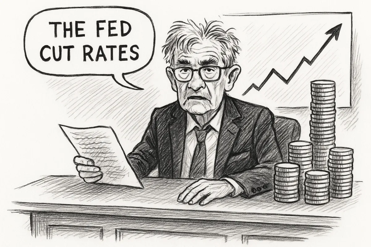 Jerome Fed cuts rates
