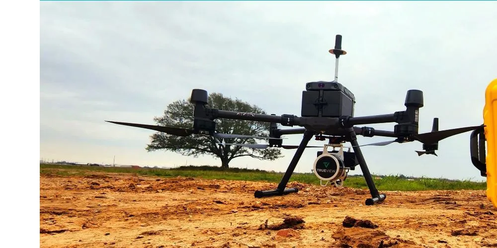 UAV for land surveying