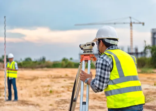 Surveyor in the Field
