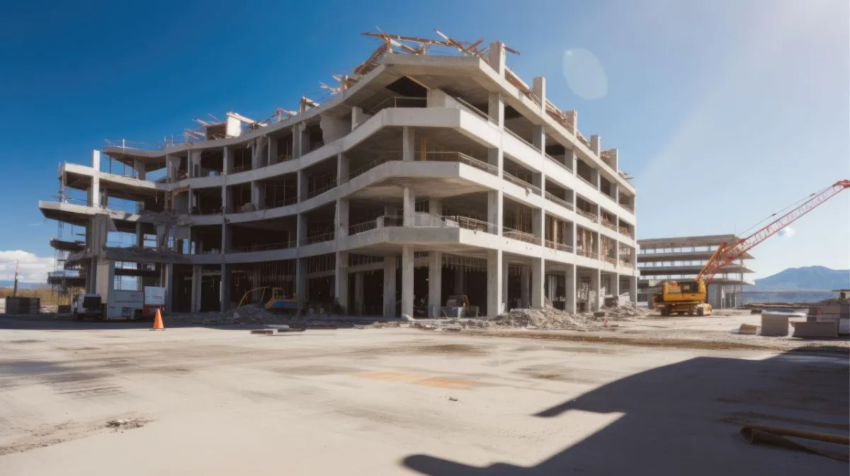 Big commercial property being built