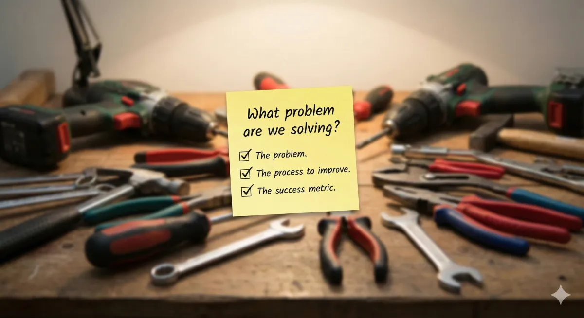 Know your problem before choosing the tool