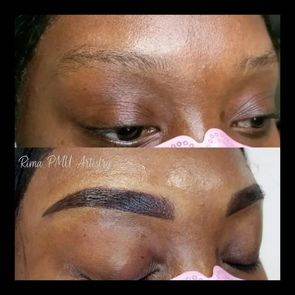 Combo Brows by the facial lounge OKC