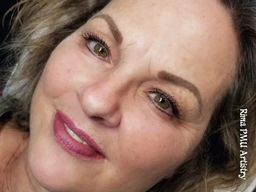 Solid Brows, Winged Eyeliner and Lipsby The Facial Lounge OKC