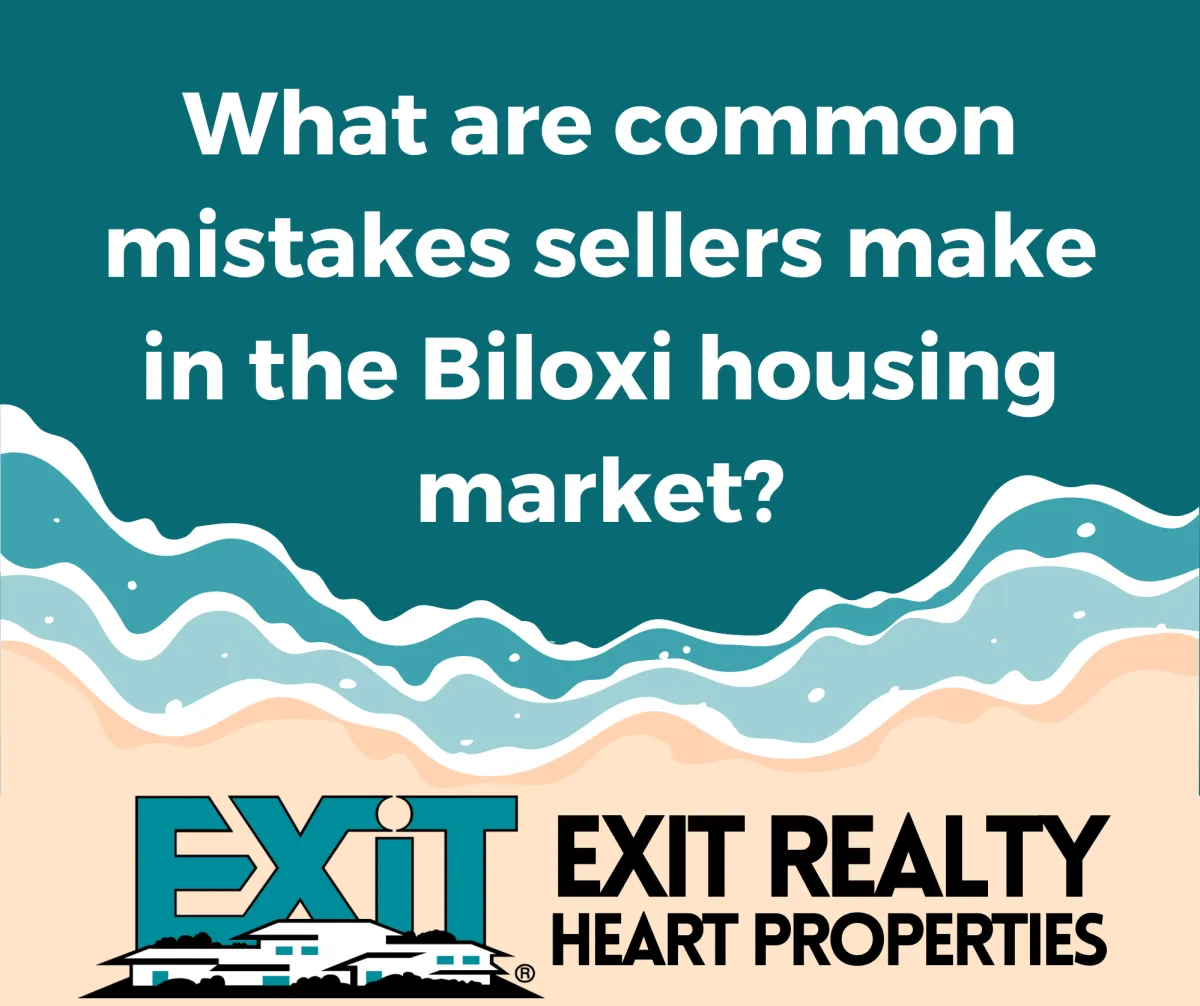 What are common mistakes sellers make in the Biloxi housing market?