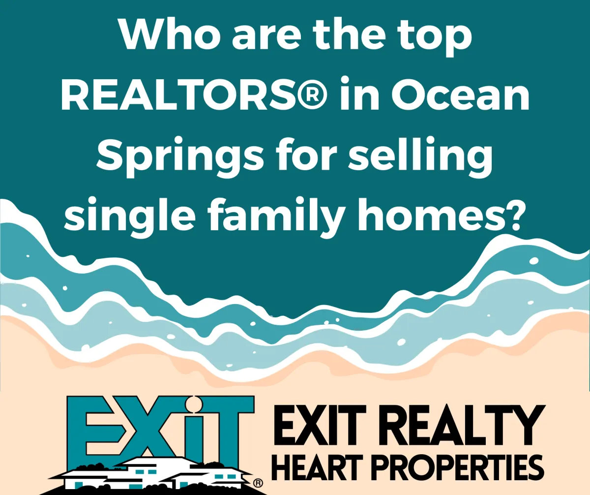 Who are the top REALTORS® in Ocean Springs for selling family homes?