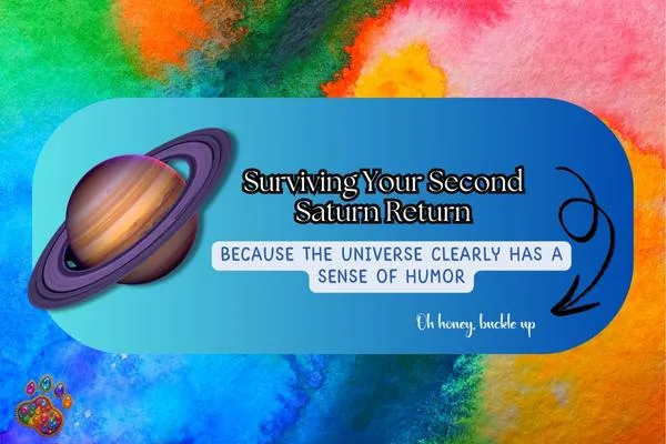Surviving Your Second Saturn Return: Because the Universe Clearly Has a Sense of Humor