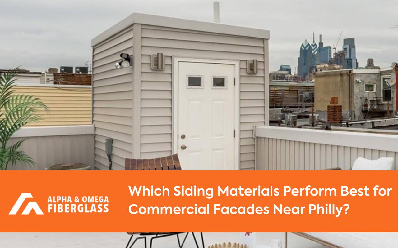 Fiber-cement panels for Siding for Commercial Buildings near historic Philly blocks