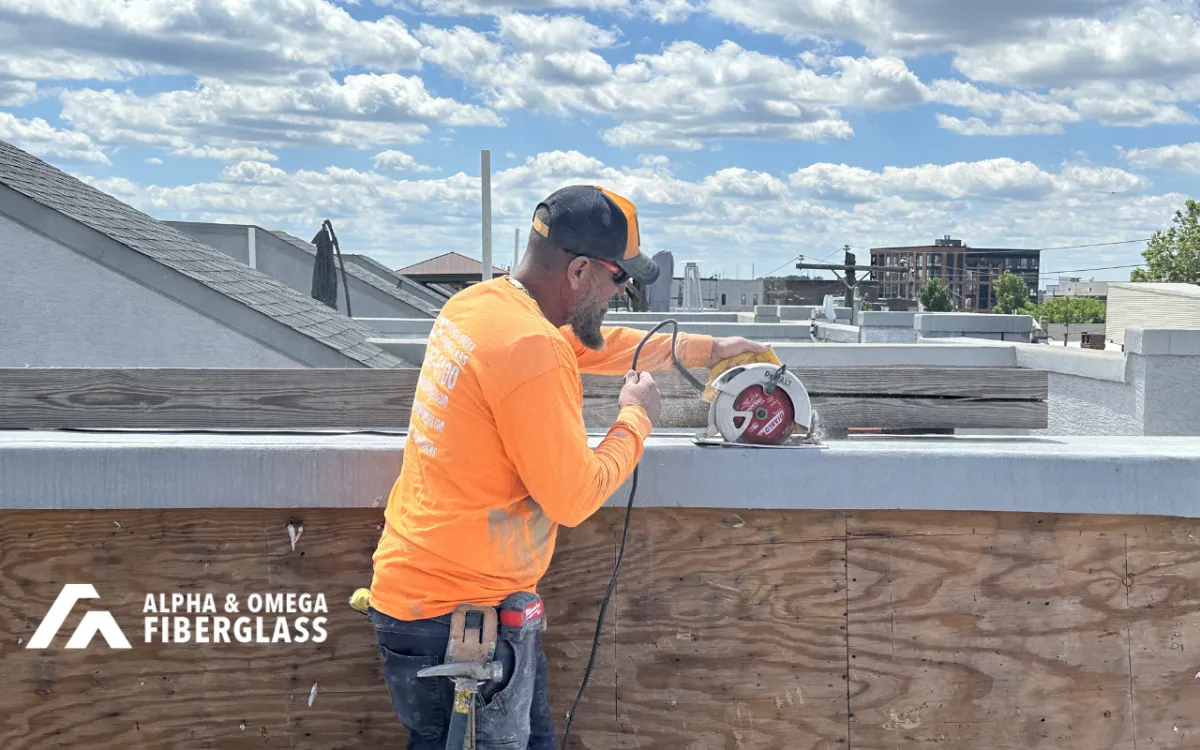 What is fiberglass roof winterization, and why does it matter before the first freeze?