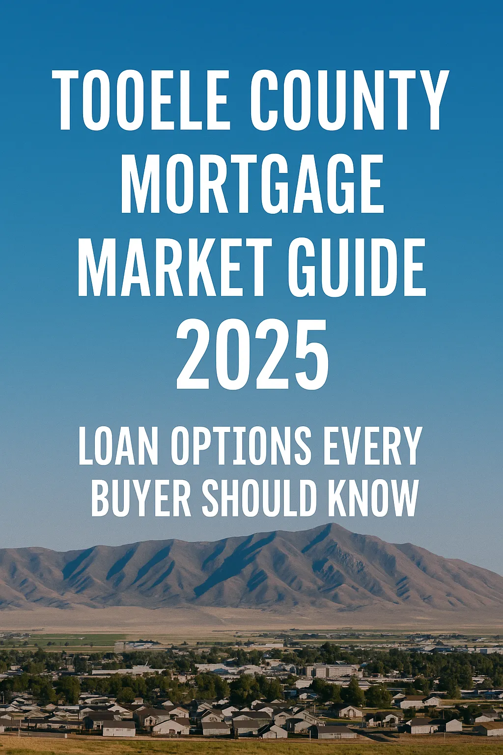 Tooele County mortgage guide 2025