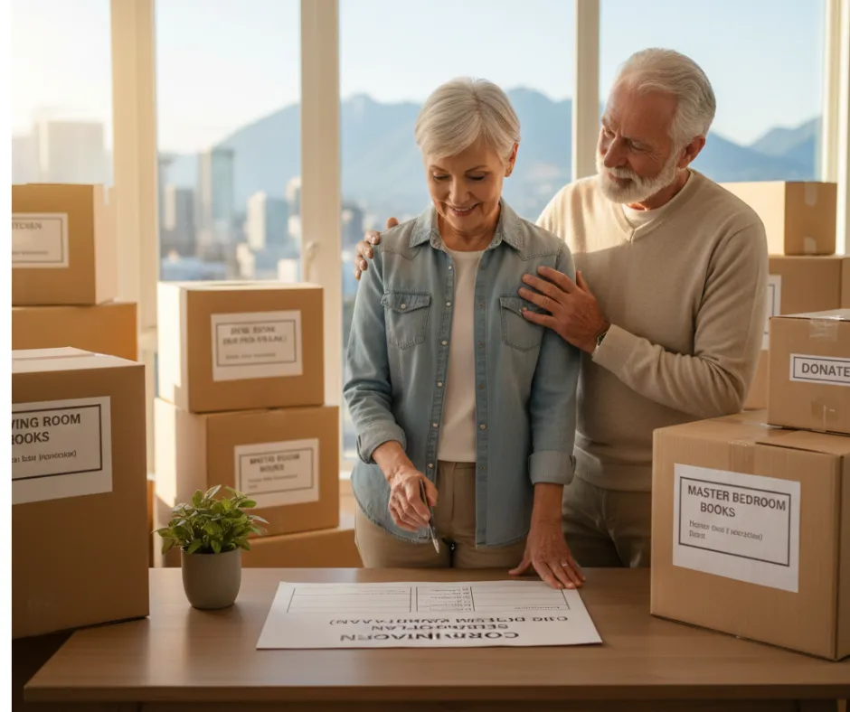 How to Coordinate Selling, Buying, and Moving When Downsizing