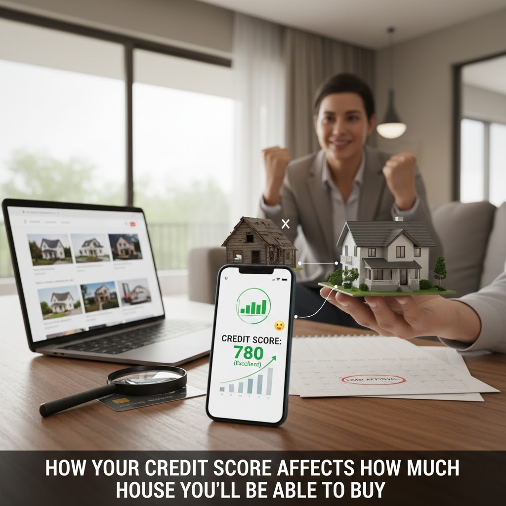 How Your Credit Score Affects How Much House You'll Be Able To Buy...