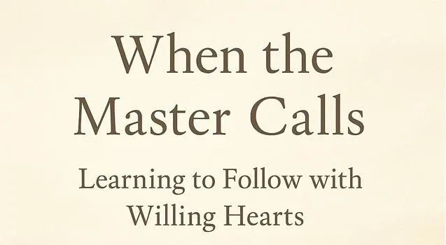 when the master calls words