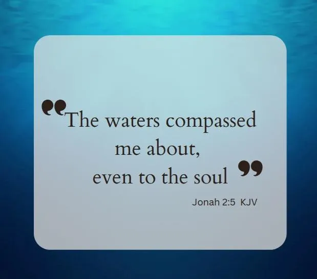 jonah 2:5