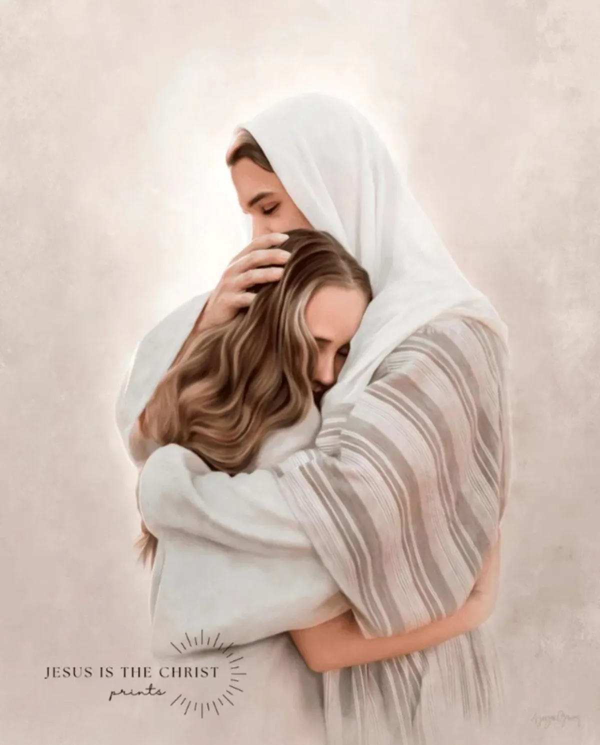 god holding me