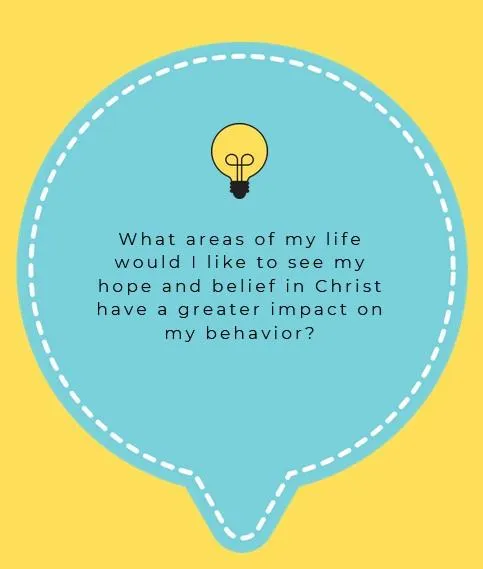 hope and belief in christ
