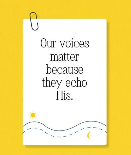 our voices matter 